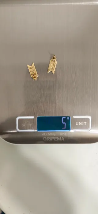 Collar Oro 18k con Medalla Virgen María