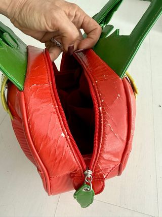 Bolso Fruta Rojo y Verde