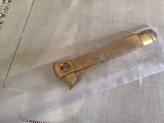 Cortapuros dorado cromado