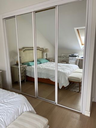 Puertas de espejo 218cm x 60cm