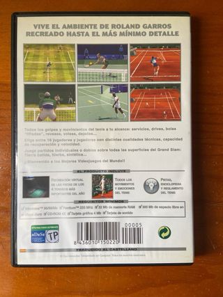 Roland Garros 2000 PC CD-ROM