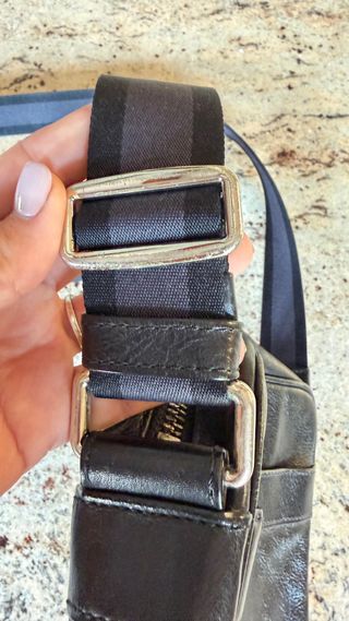 Bolso Coach Cuero Negro