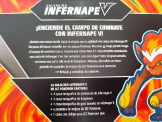 Colección Pokémon Infernape V