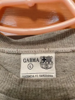 Sudadera FC Barcelona Gris