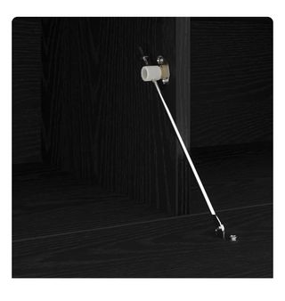 Mueble de salón madera negro le falta la luz