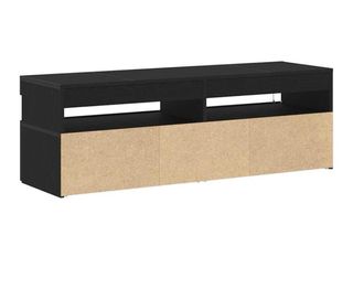 Mueble de salón madera negro le falta la luz