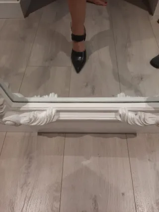 Zapatos Farrutx Piel Tacón Negro/Fucsia