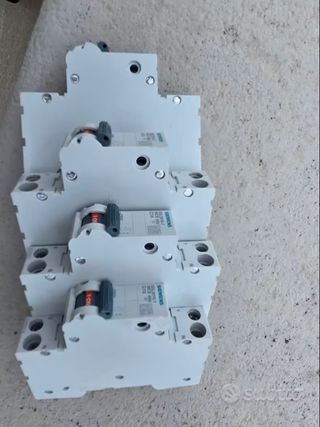 Siemens 5SL magnetotermici C20, C16, C10