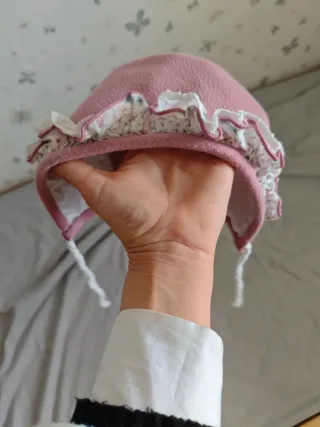 Vestido con capota y ranita 12m