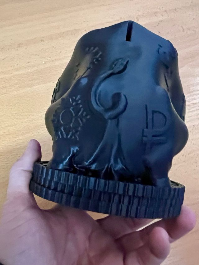 Hucha Toro del Dinero - Impresión 3D
