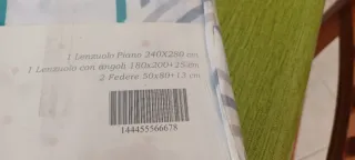Completo Letto Matrimoniale Microfibra