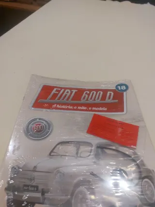 Salvat Fascículo 18 Fiat 600 D Novo Selado