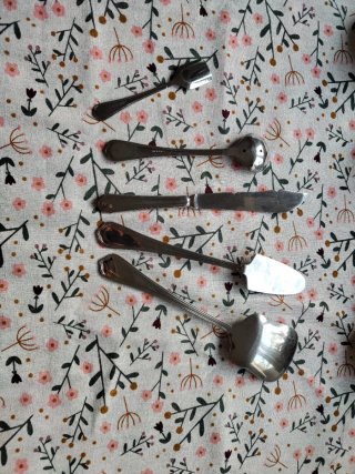Set di utensili da cucina in acciaio inossidabile 18/10