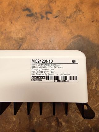 Regulador SRNE MPPT 20A Bluetooth