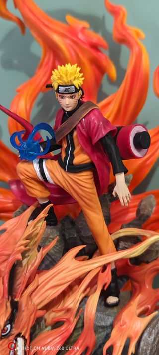 Figure Naruto Kurama kyubi volpe a nove code