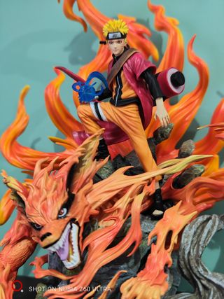 Figure Naruto Kurama kyubi volpe a nove code