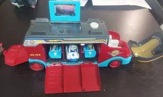 Autobús de la patrulla canina + 3 muñecos