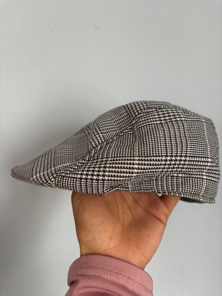Gorra infantil cuadros