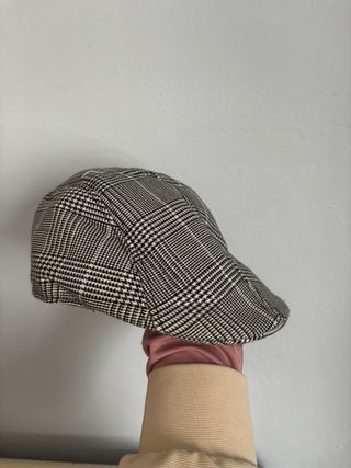 Gorra infantil cuadros