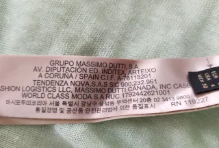 Jersey Massimo Dutti tricotaje verde Talla S overs