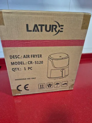 Freidora de Aire Lature CR-5120 4L