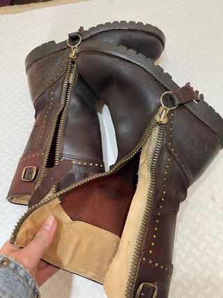 Botos Rocieros botas camperas T 37-38 flamenca