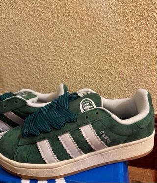 Zapatillas Adidas Campus Talla 39/1.3 Verde