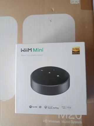 WiiM Mini Reproductor Audio Hi-Res