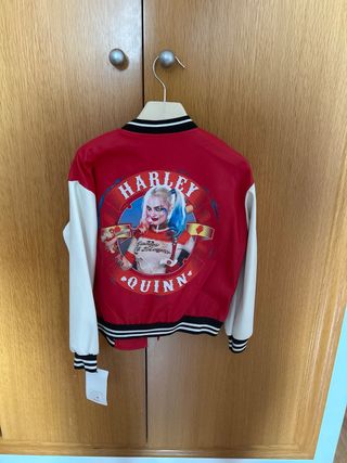 Chaqueta niña beisbol Harley Quinn