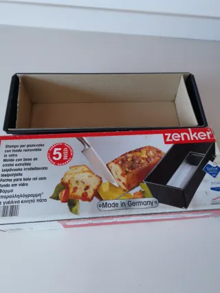 NUEVO!! Molde plum cake con base de cristal