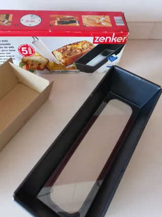 NUEVO!! Molde plum cake con base de cristal