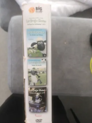 La Oveja Shaun DVD Trilogía Completa Castellano