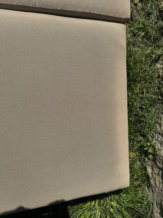 Set di cuscini per panca, 2 poltrone e sgabello