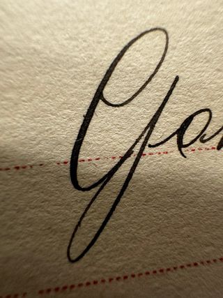 Gonda Witte Soprano Alemana Firma Manuscrita