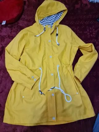 Chaqueta impermeable amarilla XXL