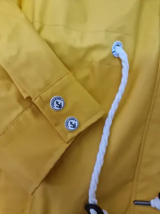 Chaqueta impermeable amarilla XXL