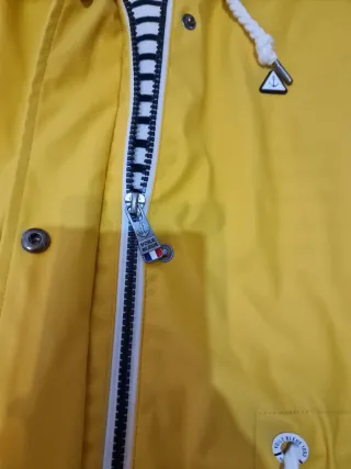 Chaqueta impermeable amarilla XXL