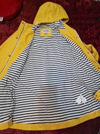 Chaqueta impermeable amarilla XXL