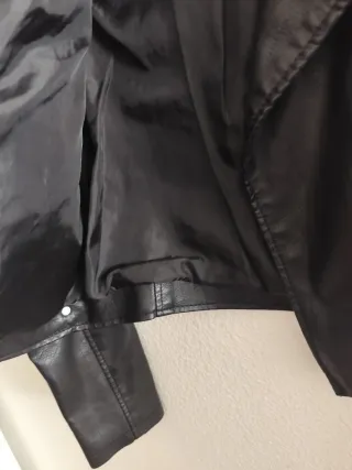 Chaqueta Biker Negra Talla XS