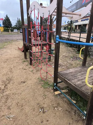 Parque infantil exterior