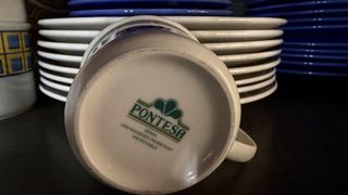 Juego Tazas y Platos Postre Porcelana