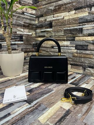 Borsetta Regina Schrecker Nera Elegante