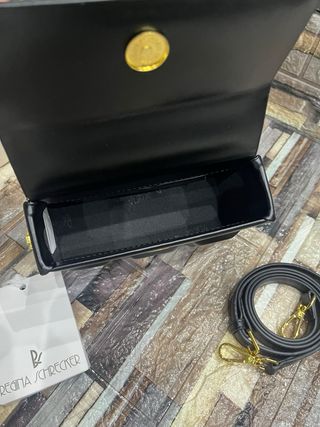 Borsetta Regina Schrecker Nera Elegante