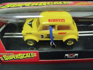 MINI Cooper Pirelli Scalextric Super Scale USA