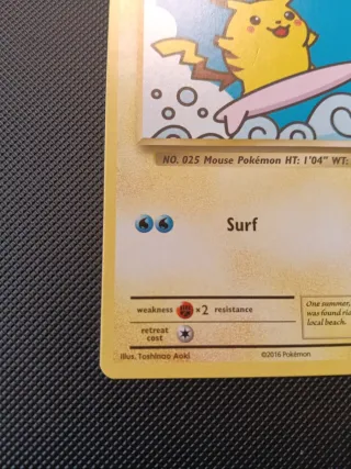 Surfing Pikachu 111/108 Rara
