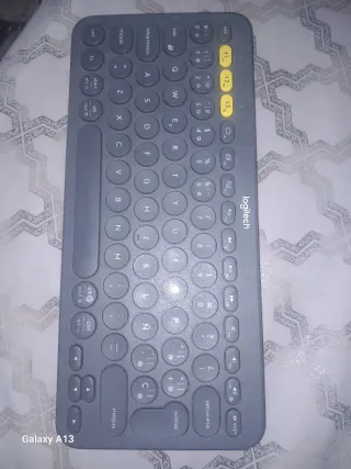 Teclado Logitech K380 Gris Multicolor