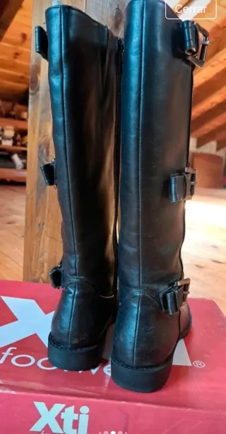 Botas Xti Talla 38 Negras