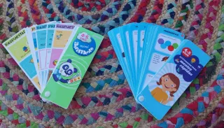 Juego de cartas educativas para 4 a 5 años