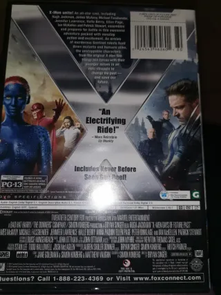 Lote 3 Películas X-Men DVD