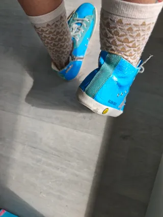 Zapatillas Golden Goose Azul/Verde